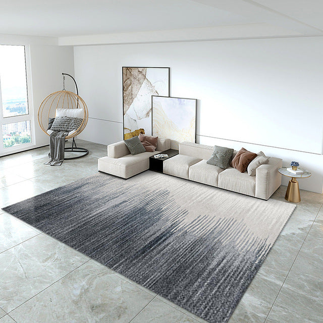 Modern Japanese Minimalist Area Rug
